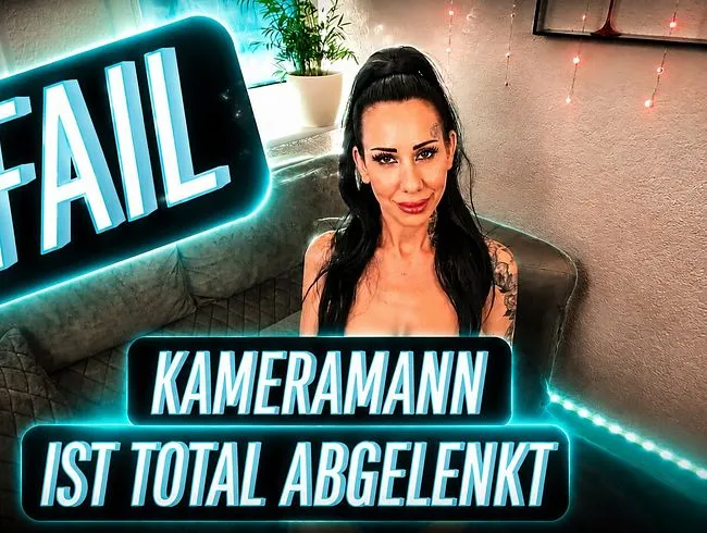 Fail! Kameramann wird hart , Aus der Wichs-Anleitung wird ein kompletter Porno