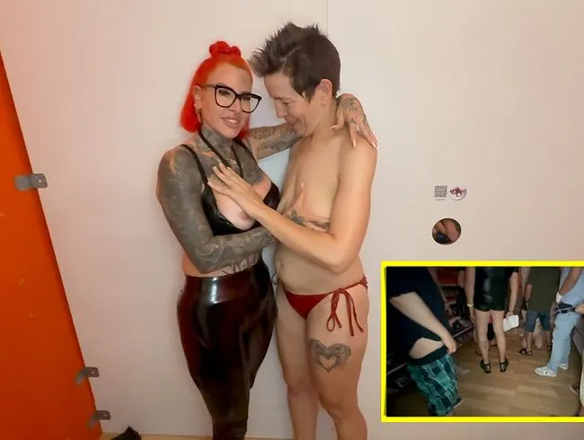 2Milfs am Glory-Hole … Biancas erstes mal 100Prozent real!!