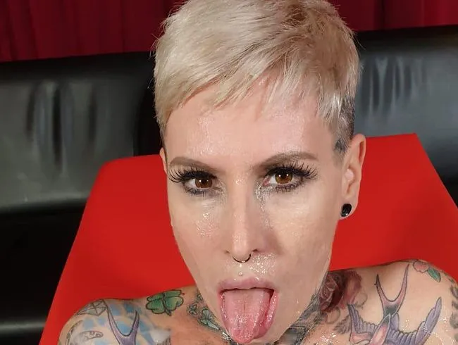 meine erste Bukkake Session !!