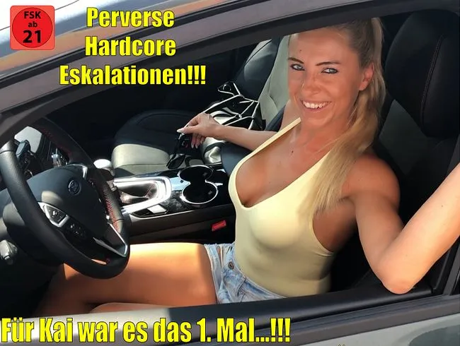 Für Kai war es das 1. Mal...!!! | Perverse Hardcore 3LochFick Saft Eskalationen!