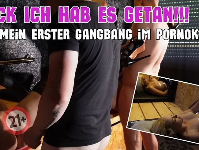FUCK ICH HAB ES GETAN !!! Mein erster GANGBANG im PornoKINO!