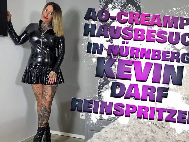 AO Creampie-Hausbesuch in Nürnberg! Kevin darf Reinspritzen!!!