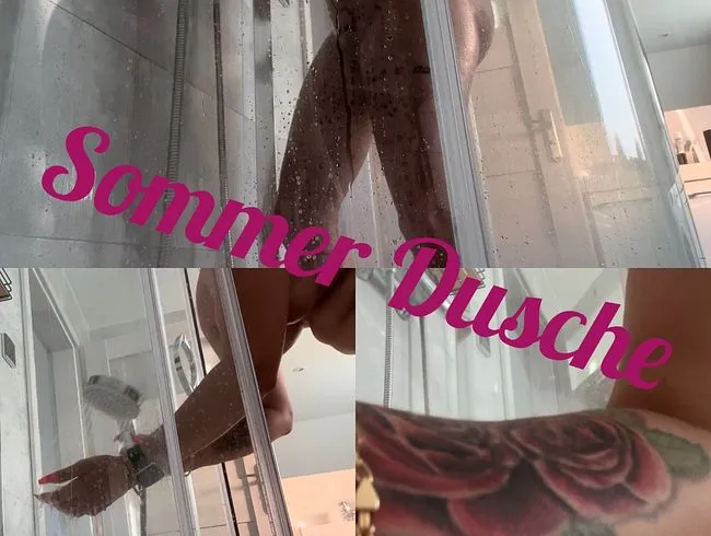 Sommer duschen