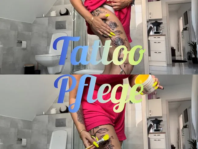 Tattoo pflegen
